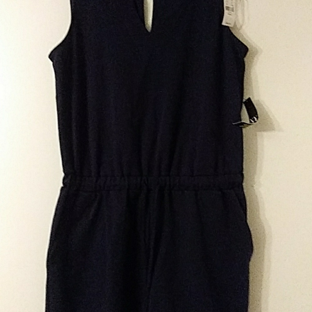 Newyork and Company Navy Blue Romper